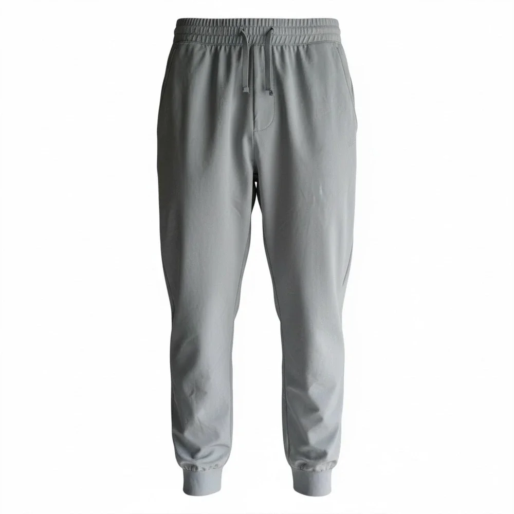 UNIQLO Ultra Stretch Active‎ Light Gray Mens Jogger Activewear Pants, M